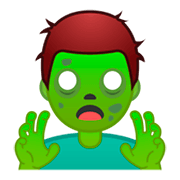 🧟‍♂️ Emoji Homem Zumbi na Google Android 9.0.