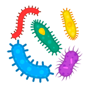 Emoji 🦠 Microbo su Google Android 9.0.