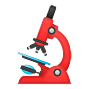 Emoji 🔬 Microscopio su Google Android 9.0.