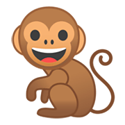 Emoji 🐒 Scimmia su Google Android 9.0.