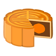 Emoji 🥮 Torta Della Luna su Google Android 9.0.