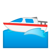 Emoji 🛥️ Barca A Motore su Google Android 9.0.