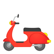 🛵 Emoji Scooter en Google Android 9.0.