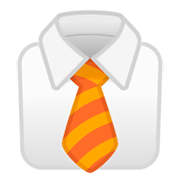 👔 Emoji Hemd mit Krawatte Google Android 9.0.