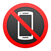 Émoji 📵 Téléphones Portables Interdits sur Google Android 9.0.