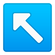 Emoji ↖️ Freccia In Alto A Sinistra su Google Android 9.0.