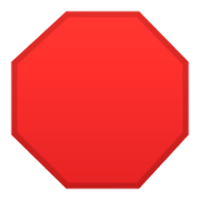 Emoji 🛑 Segnale Di Stop su Google Android 9.0.