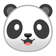 🐼 Emoji Rosto De Panda na Google Android 9.0.