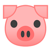 Emoji 🐷 Muso Di Maiale su Google Android 9.0.