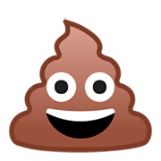 Emoji 💩 Cacca su Google Android 9.0.