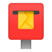 Émoji 📮 Boîte Aux Lettres sur Google Android 9.0.