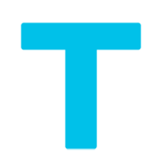 Emoji 🇹 Lettera simbolo indicatore regionale T su Google Android 9.0.
