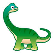Emoji 🦕 Sauropode su Google Android 9.0.