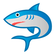 Émoji 🦈 Requin sur Google Android 9.0.