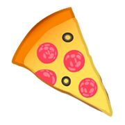 Emoji 🍕 Pizza su Google Android 9.0.