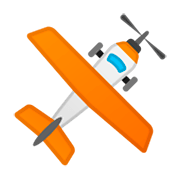 🛩️ Emoji kleines Flugzeug Google Android 9.0.
