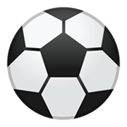 Émoji ⚽ Ballon De Football sur Google Android 9.0.