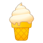 Emoji 🍦 Cono Gelato su Google Android 9.0.