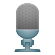 🎙️ Emoji Studiomikrofon Google Android 9.0.