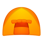 ⛺ Emoji Barraca na Google Android 9.0.