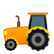 🚜 Emoji Tractor en Google Android 9.0.