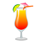 🍹 Emoji Bebida Tropical en Google Android 9.0.