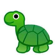 🐢 Emoji Schildkröte Google Android 9.0.
