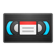 Emoji 📼 Videocassetta su Google Android 9.0.