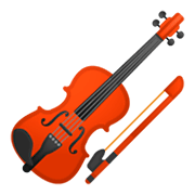 🎻 Emoji Violino na Google Android 9.0.