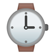 ⌚ Emoji Reloj en Google Android 9.0.