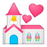 Emoji 💒 Chiesa Per Matrimonio su Google Android 9.0.