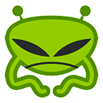Emoji 👾 Mostro Alieno su HTC Sense 7.