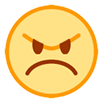 😠 Emoji verärgertes Gesicht HTC Sense 7.