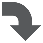 Emoji ⤵️ Freccia Curva In Basso su HTC Sense 7.