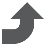 Emoji ⤴️ Freccia Curva In Alto su HTC Sense 7.