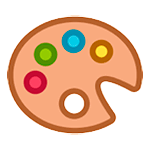 🎨 Emoji Paleta De Pintor en HTC Sense 7.
