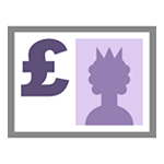 Emoji 💷 Banconota Sterlina su HTC Sense 7.