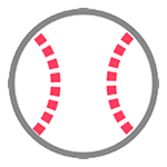 Émoji ⚾ Baseball sur HTC Sense 7.
