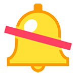 🔕 Emoji Campana Con Signo De Cancelación en HTC Sense 7.