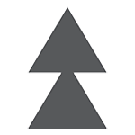 ⏫ Emoji Triángulo Doble Hacia Arriba en HTC Sense 7.