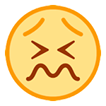 Emoji 😖 Faccina Frustrata su HTC Sense 7.