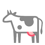 Émoji 🐄 Vache sur HTC Sense 7.