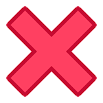 ❌ Emoji Kreuzzeichen HTC Sense 7.