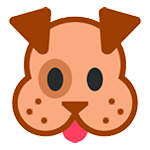 🐶 Emoji Cara De Perro en HTC Sense 7.