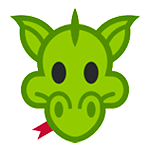 Emoji 🐲 Testa Di Drago su HTC Sense 7.