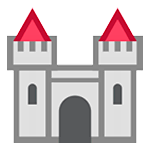 Emoji 🏰 Castello su HTC Sense 7.