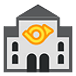 🏤 Emoji Postgebäude HTC Sense 7.