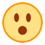 😮 Emoji Rosto Com Boca Aberta na HTC Sense 7.