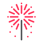 Emoji 🎇 Stella Filante su HTC Sense 7.