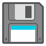 Emoji 💾 Floppy Disc su HTC Sense 7.
